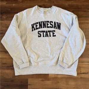 Vintage Kennesaw State Champion Reverse Weave Crewneck Sweatshirt